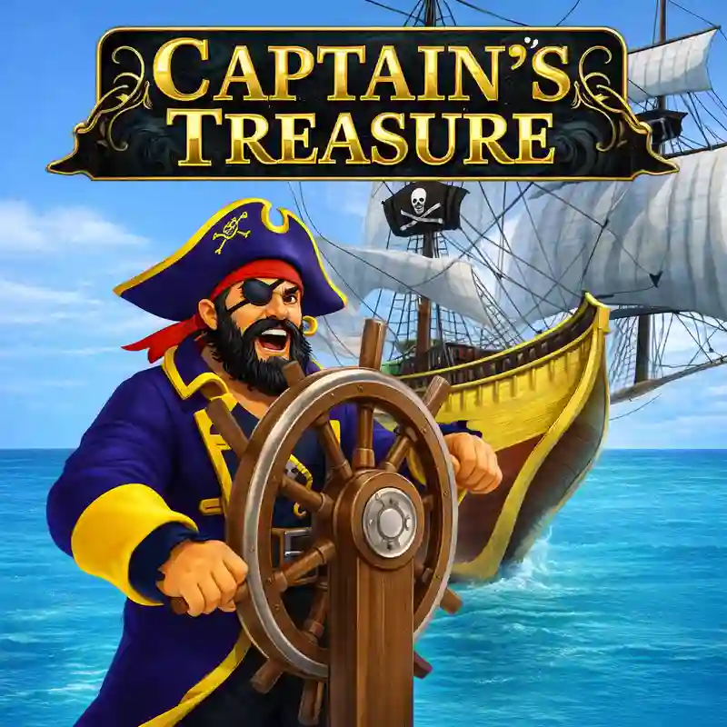 Captain's Treasure Slot Game Icon